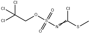 N-(2,2,2-Trichloroethoxysulfonyl)carbonchlorothioic  acid  S  methyl  ester