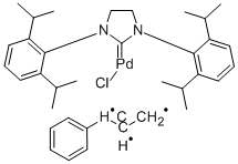 CHLORO[(1,2,3-Η)-3-PHENYL-2-PROPENYL][1,3-BIS(2,6-DI-I-PROPYLPHENYL)-4,5-DIHYDROIMIDAZOL-2-YLIDENE]PALLADIUM(II)