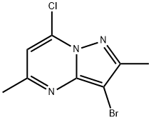 3-bromo-7-chloro-2,5-dimethylpyrazolo[1,5-a]pyrimidine