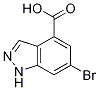 6-BROMO-(1H)INDAZOLE-4-CARBOXYLIC ACID