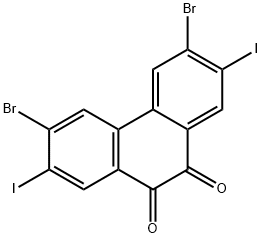 3,6-Dibromo-2,7-diiodo-phenanthrene-9,10-dione