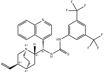 N-[3,5-bis(trifluoroMethyl)phenyl]-N'-(8α,9S)-cinchonan-9-yl- Thiourea
