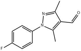 1-(4-FLUOROPHENYL)-3,5-DIMETHYL-1H-PYRAZOLE-4-CARBALDEHYDE