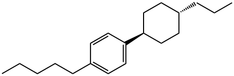 Benzene, 1-pentyl-4-(4-propylcyclohexyl)-, trans-