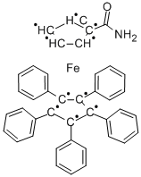 1'-(Aminocarbonyl)-1,2,3,4,5-pentaphenyl-ferrocene