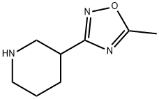 5-Methyl-3-(piperidin-3-yl)-1,2,4-oxadiazole