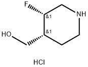 [(3S,4R)-rel-3-fluoro-4-piperidyl]Methanol hydrochloride