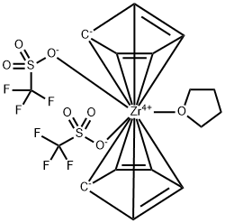 BIS(CYCLOPENTADIENYL)ZIRCONIUM BIS(TRIFLUOROMETHANESULFONATE)TETRAHYDROFURAN ADDUCT
