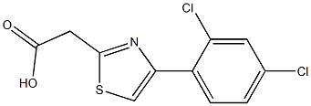 [4-(2,4-Dichlorophenyl)-1,3-thiazol-2-yl]acetic acid