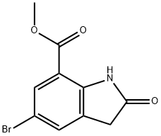 methyl 5-bromo-2-oxoindoline-7-carboxylate