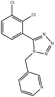 3-[[5-(2,3-DICHLOROPHENYL)-1H-TETRAZOL-1-YL]METHYL]PYRIDINE HYDROCHLORIDE