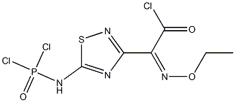(Z)-5-[(Dichlorophosphinyl)aMino]-alpha-(ethoxyiMino)-1,2,4-thiadiazol-3-acetyl chloride  or  (alphaZ)-5-[(Dichlorophosphinyl)aMino]-alpha-(ethoxyiMino)-1,2,4-thiadiazol-3-acetyl chloride