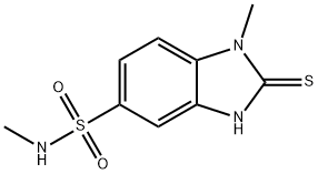 N,1-DIMETHYL-2-MERCAPTO-5-BENZIMIDAZOLESULFONAMIDE
