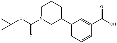 3-(1-(TERT-BUTOXYCARBONYL)PIPERIDIN-3-YL)BENZOIC ACID