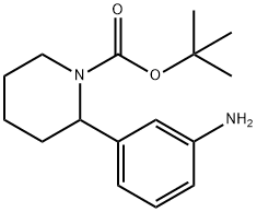 TERT-BUTYL 2-(3-AMINOPHENYL)PIPERIDINE-1-CARBOXYLATE
