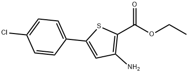 ETHYL 3-AMINO-5-(4-CHLOROPHENYL)THIOPHE&