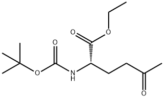 (S)-2-tert-butoxycarbonylamino-5-oxo-hexanoic acid ethyl ester