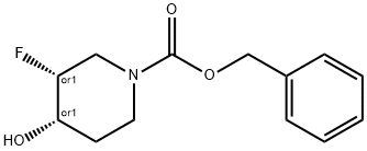 cis-1-Cbz-3-fluoro-4-hydroxypiperidine