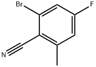 2-BROMO-4-FLUORO-6-METHYLBENZONITRILE