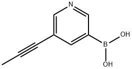 5-(prop-1-ynyl)pyridin-3-ylboronic acid