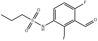 N-(2,4-difluoro-3-formylphenyl)propane-1-sulfonamide