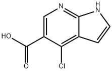 1H-Pyrrolo[2,3-b]pyridine-5-carboxylic acid, 4-chloro-