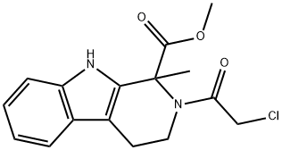 Methyl 2-(2-chloroacetyl)-1-methyl-2,3,4,9-tetrahydro-1H-pyrido[3,4-b]indole-1-carboxylate