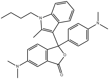 3-(1(3H)-Isobenzofuranone, 3-(1-Butyl-2-Methyl-1H-Indol-3-YL)-6-(DiMethylaMino)-3-[4-(DiMethylaMino) Phenyl]
