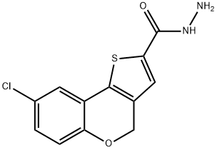 8-CHLORO-4H-THIENO[3,2-C]CHROMENE-2-CARBOHYDRAZIDE