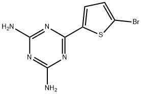 6-(5-BROMOTHIOPHEN-2-YL)-1,3,5-TRIAZINE-2,4-DIAMINE