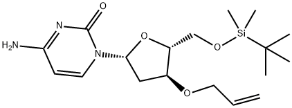 2'-Deoxy-5'-O-[(1,1-dimethylethyl)dimethylsilyl]3'-O-2-propen-1-yl-cytidine