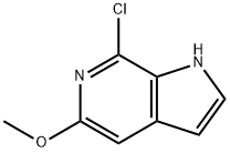 7-CHLORO-5-METHOXY-6-AZAINDOLE