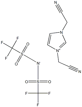 1,3-Bis(cyanomethyl)imidazolium  bis(trifluoromethylsulfonyl)imide
