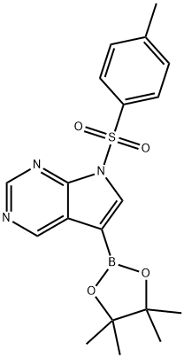7-Tosyl-7H-Pyrrolo[2,3-d]pyrimidine-5-boronic acid pinacol ester