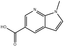 1-Methyl-7-azaindole-5-carboxylic acid