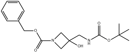 benzyl 3-({[(tert-butoxy)carbonyl]amino}methyl)-3-hydroxyazetidine-1-carboxylate