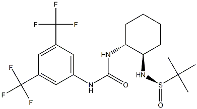 2-PropanesulfinaMide, N-[(1R,2R)-2-[[[[3,5-bis(trifluoroMethyl)phenyl]aMino]carbonyl]aMino]cyclohexyl]-2-Methyl-, [S(R)]-