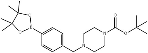 tert-Butyl 4-(4-(4,4,5,5-tetramethyl-1,3,2-dioxaborolan-2-yl)benzyl)piperazine-1-carboxylate