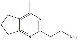 2-(4-Methyl-6,7-dihydro-5H-cyclopenta[d]pyrimidin-2-yl)ethanamine