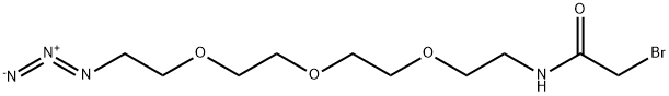Bromoacetamido-PEG4-azido