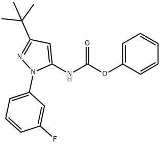 [5-tert-Butyl-2-(3-fluoro-phenyl)-2H-pyrazol-3-yl]-carbamic acid phenyl ester
