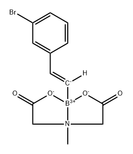 [(E)-2-(3-Bromophenyl)ethenyl)]boronic acid MIDA ester