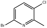 6-Bromo-3-chloro-2-methyl-pyridine