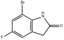 7-bromo-5-fluoro-1,3-dihydro-indol-2-one
