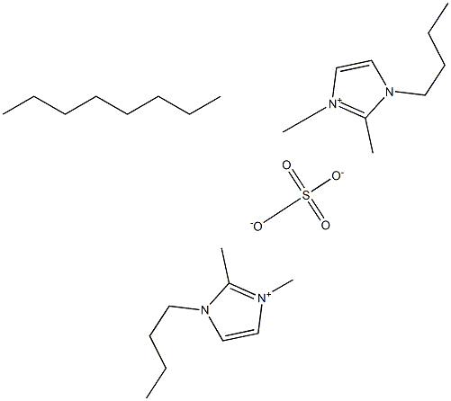 1-butyl-2,3-dimethylimidazolium octanesulfate