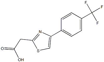 {4-[4-(Trifluoromethyl)phenyl]-1,3-thiazol-2-yl}acetic acid