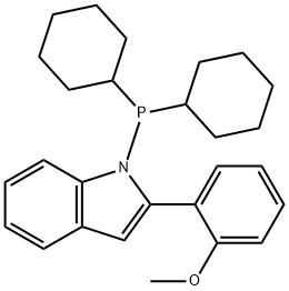 N-(Dicyclohexylphosphino)-2-(2′-methoxyphenyl)indole