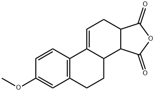 7-METHOXY-1,3,3A,3B,4,5,11,11A-OCTAHYDROPHENANTHRO(1,2-C)FURAN-1,3-DIONE