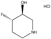 (3R,4R)-rel-4-Fluoro-3-piperidinol hydrochloride
