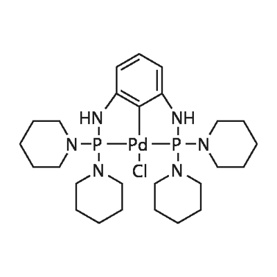 [2,6-Bis[(di-1-piperidinylphosphino)amino]phenyl]palladium(II) chloride >=98.0% (AT)